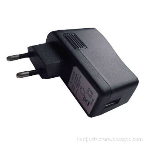 5V 2A Mini Tablet PC Charger with USB Port, 0 to 40°C Operating Temperature Range